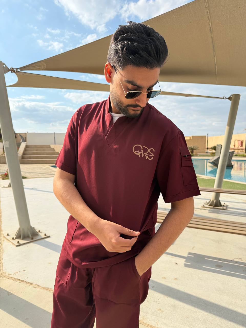 PREMIUM SCRUB | BURGUNDY