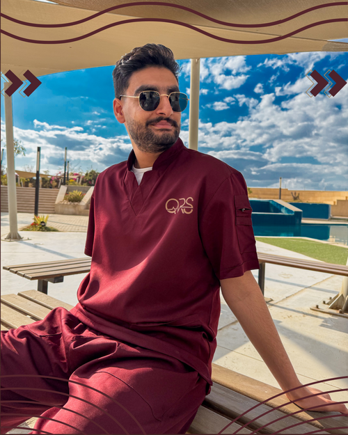 PREMIUM SCRUB | BURGUNDY
